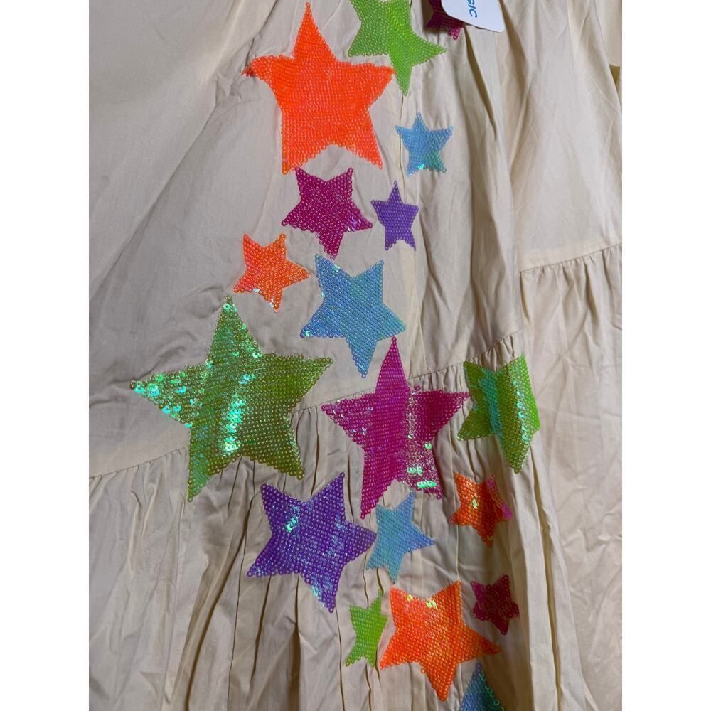 NWT Queen of Sparkles Darling Star Dress Girls Sz. XL - Picture 9 of 10